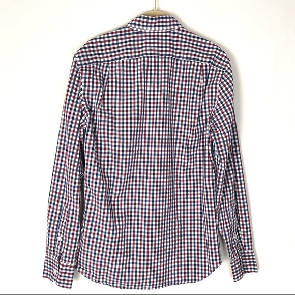 J Crew slim fit check pattern button down - Picture 2 of 4